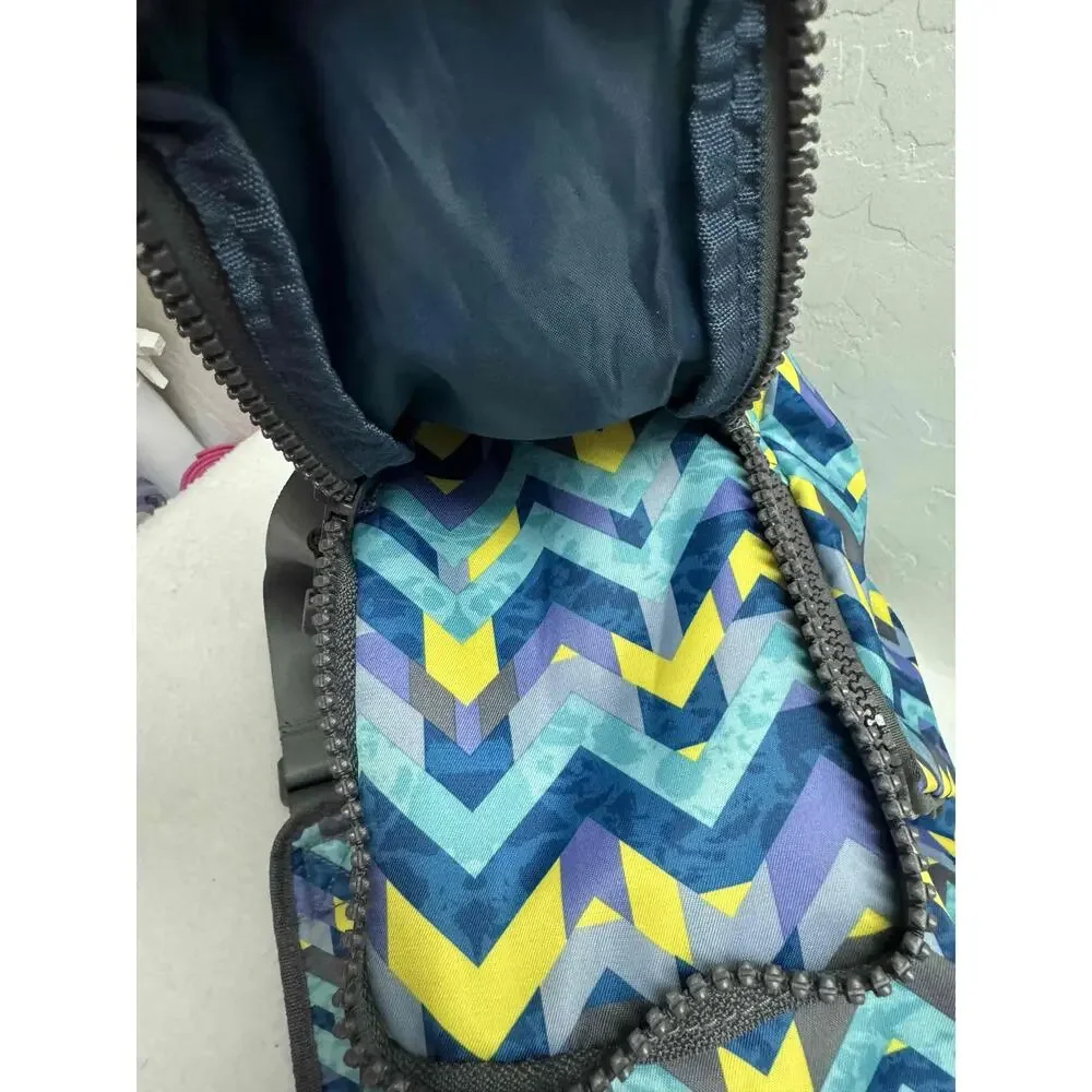 North Bend Multi-Color Chevron Pattern‎ Bucket Backpack